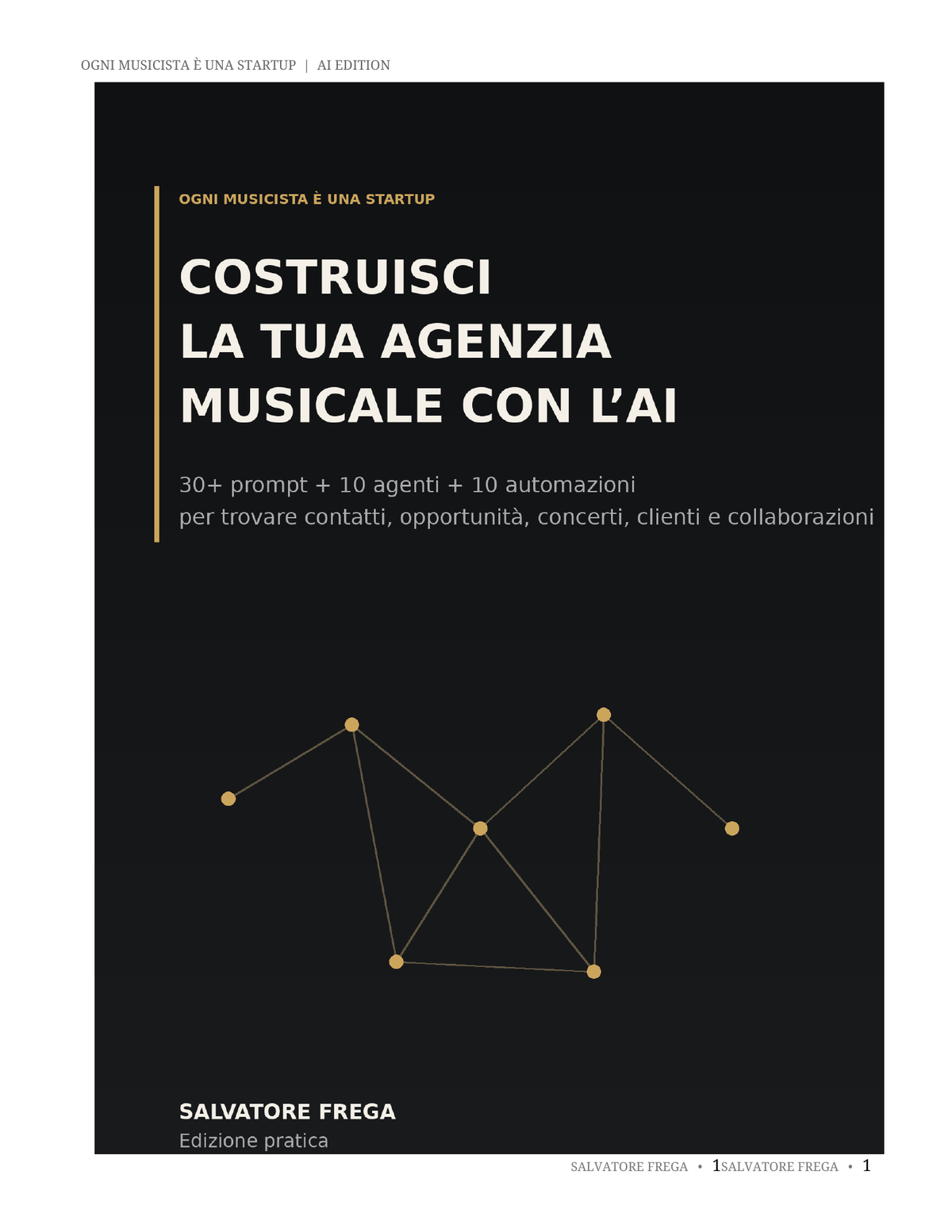 Costruisci la tua Agenzia Musicale con l'AI - manuale digitale